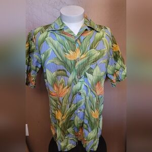 Tommy Bahama Bird Of Paradise Hawaiian Shirt
